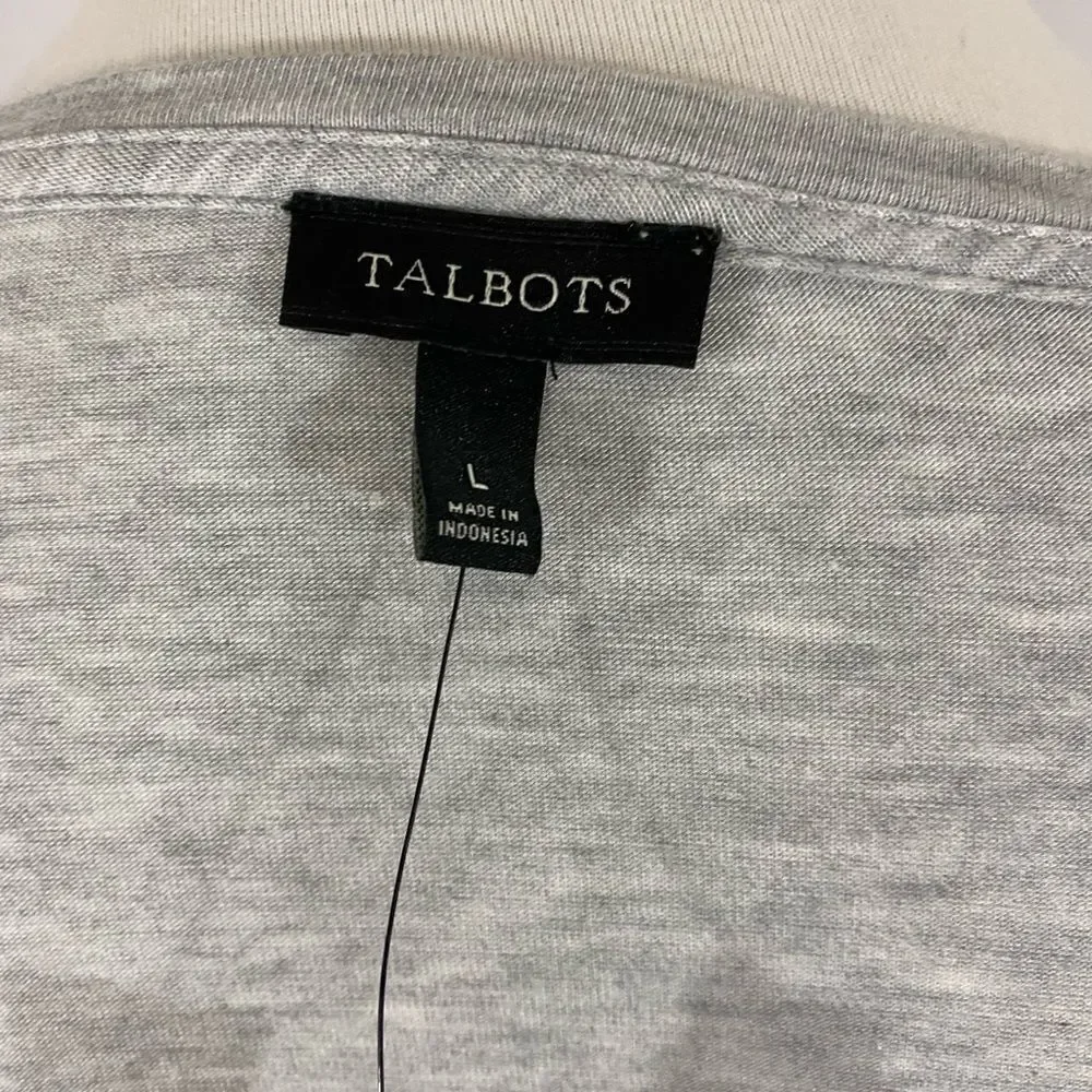 NWT Talbots Lace Border Top - Picture 5 of 8